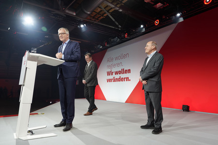 Außerordentlicher Parteitag der Partei Die Linke zur Bundestagswahl 2025 in Berlin