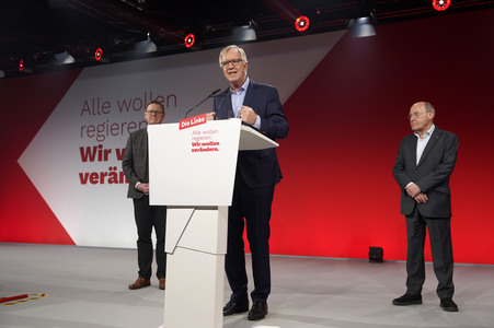 Außerordentlicher Parteitag der Partei Die Linke zur Bundestagswahl 2025 in Berlin