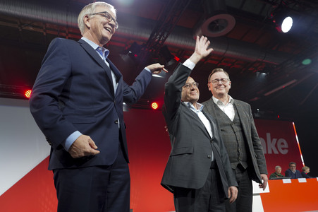 Außerordentlicher Parteitag der Partei Die Linke zur Bundestagswahl 2025 in Berlin