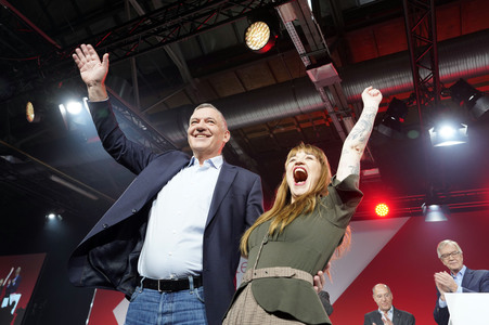 Außerordentlicher Parteitag der Partei Die Linke zur Bundestagswahl 2025 in Berlin