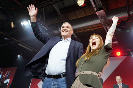 Außerordentlicher Parteitag der Partei Die Linke zur Bundestagswahl 2025 in Berlin