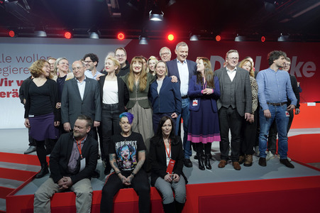 Außerordentlicher Parteitag der Partei Die Linke zur Bundestagswahl 2025 in Berlin