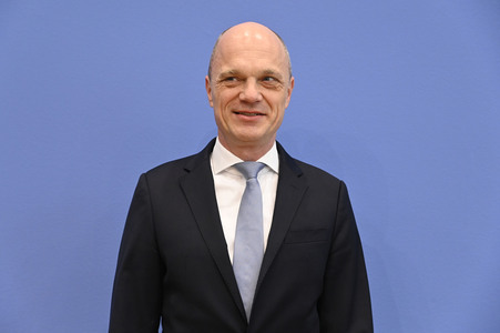 Bundespressekonferenz 'Impuls für messbare Bildungsziele' in Berlin