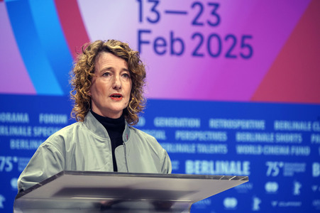 Programm-Pressekonferenz der Berlinale 2025 in Berlin