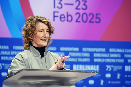 Programm-Pressekonferenz der Berlinale 2025 in Berlin