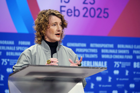 Programm-Pressekonferenz der Berlinale 2025 in Berlin