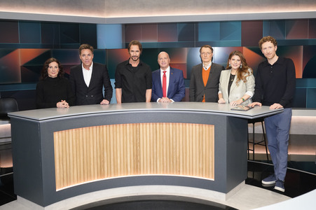 Talkshow 'hart aber fair' in Berlin