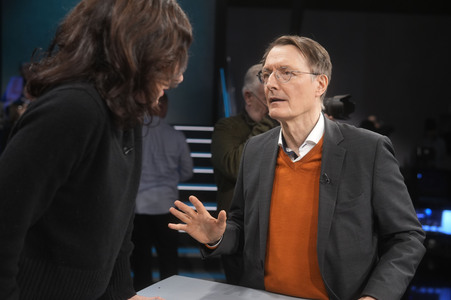 Talkshow 'hart aber fair' in Berlin