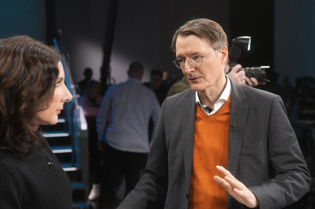 Talkshow 'hart aber fair' in Berlin