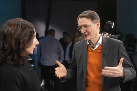 Talkshow 'hart aber fair' in Berlin