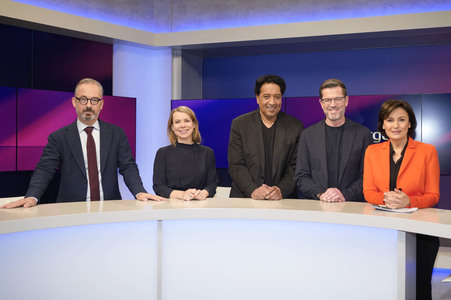Talkshow 'maischberger' in Berlin
