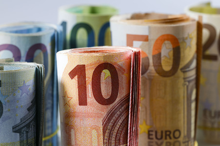 Symbolfoto Euro-Banknoten