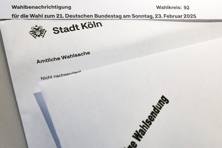Symbolfoto Wahlbenachrichtigung