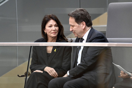 Sonderveranstaltung im Bundestag anlässlich des Tages des Gedenkens an die Opfer des Nationalsozialismus in Berlin