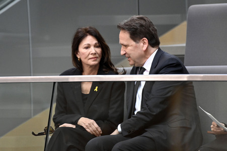 Sonderveranstaltung im Bundestag anlässlich des Tages des Gedenkens an die Opfer des Nationalsozialismus in Berlin