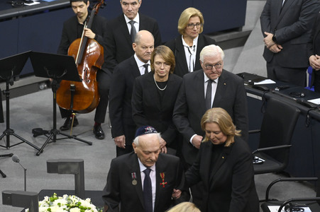 Sonderveranstaltung im Bundestag anlässlich des Tages des Gedenkens an die Opfer des Nationalsozialismus in Berlin