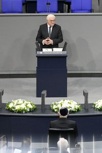 Sonderveranstaltung im Bundestag anlässlich des Tages des Gedenkens an die Opfer des Nationalsozialismus in Berlin