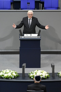 Sonderveranstaltung im Bundestag anlässlich des Tages des Gedenkens an die Opfer des Nationalsozialismus in Berlin