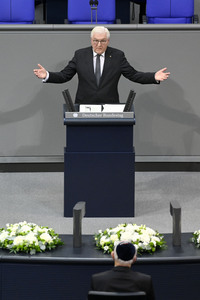 Sonderveranstaltung im Bundestag anlässlich des Tages des Gedenkens an die Opfer des Nationalsozialismus in Berlin