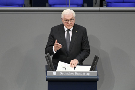 Sonderveranstaltung im Bundestag anlässlich des Tages des Gedenkens an die Opfer des Nationalsozialismus in Berlin
