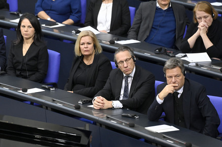 Sonderveranstaltung im Bundestag anlässlich des Tages des Gedenkens an die Opfer des Nationalsozialismus in Berlin