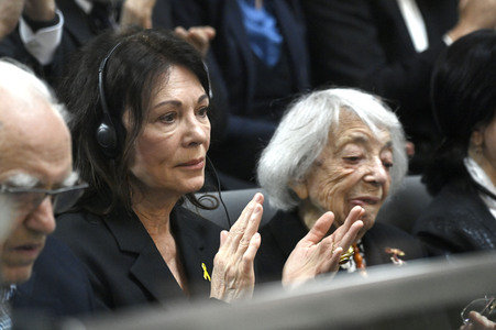 Sonderveranstaltung im Bundestag anlässlich des Tages des Gedenkens an die Opfer des Nationalsozialismus in Berlin