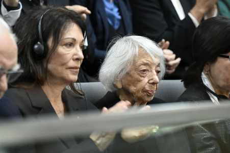 Sonderveranstaltung im Bundestag anlässlich des Tages des Gedenkens an die Opfer des Nationalsozialismus in Berlin