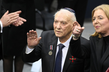 Sonderveranstaltung im Bundestag anlässlich des Tages des Gedenkens an die Opfer des Nationalsozialismus in Berlin