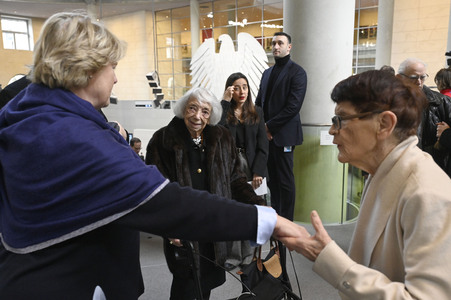 Sonderveranstaltung im Bundestag anlässlich des Tages des Gedenkens an die Opfer des Nationalsozialismus in Berlin