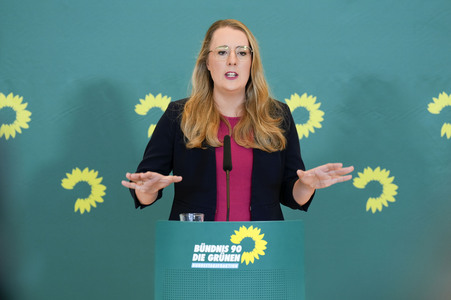 Fraktionssitzung der Bündnis 90/Die Grünen-Bundestagsfraktion in Berlin