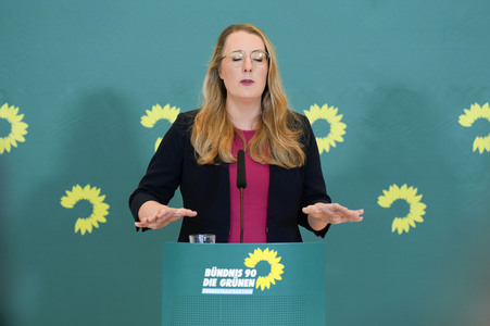 Fraktionssitzung der Bündnis 90/Die Grünen-Bundestagsfraktion in Berlin