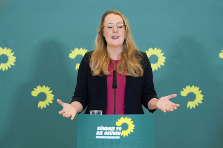 Fraktionssitzung der Bündnis 90/Die Grünen-Bundestagsfraktion in Berlin