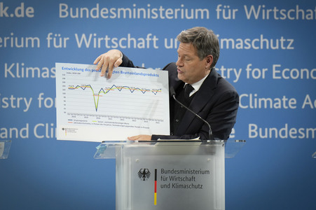 Vorstellung des Jahreswirtschaftsberichts 2025 in Berlin