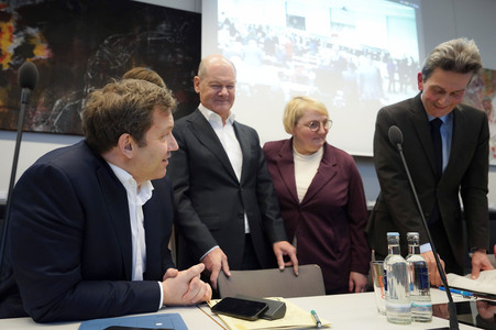 Fraktionssitzung der SPD-Bundestagsfraktion in Berlin