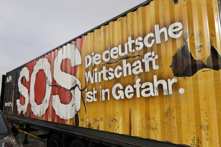 Demonstration der Wirtschaftsverbände in Berlin