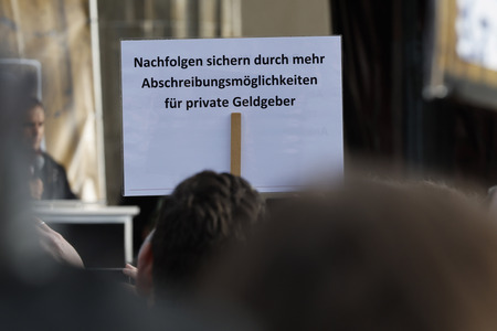 Demonstration der Wirtschaftsverbände in Berlin