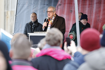 Demonstration der Wirtschaftsverbände in Berlin