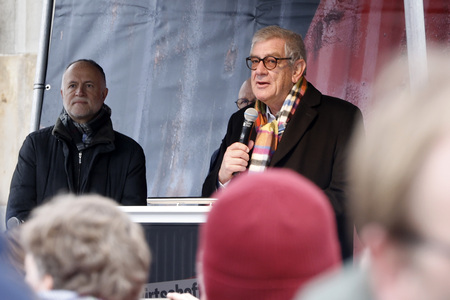 Demonstration der Wirtschaftsverbände in Berlin
