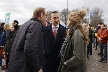 Demonstration der Wirtschaftsverbände in Berlin