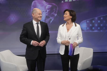 Talkshow 'maischberger' in Berlin