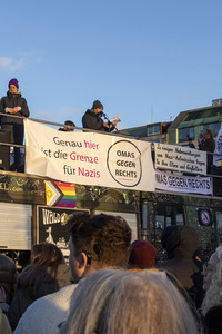 Demonstration gegen die AfD in Hamburg
