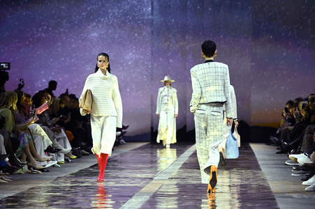 Marc Cain Fashion Show auf der Berlin Fashion Week A/W 2025 in Berlin