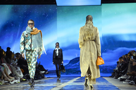 Marc Cain Fashion Show auf der Berlin Fashion Week A/W 2025 in Berlin