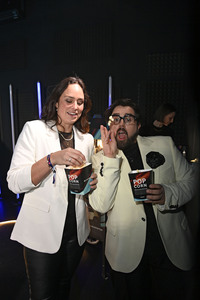 Bunte New Faces Party auf der Berlin Fashion Week A/W 2025 in Berlin