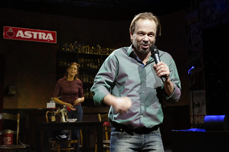 Theaterprobe 'Keiner hat gesagt, dass Du ausziehen sollst' in Berlin