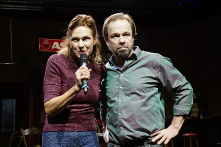 Theaterprobe 'Keiner hat gesagt, dass Du ausziehen sollst' in Berlin