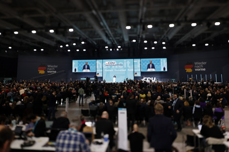 37. Parteitag der CDU Deutschlands in Berlin