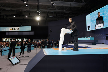 37. Parteitag der CDU Deutschlands in Berlin