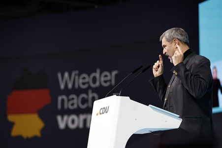 37. Parteitag der CDU Deutschlands in Berlin
