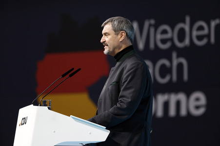 37. Parteitag der CDU Deutschlands in Berlin